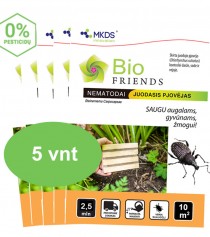 Nematodai Juodojo pjovėjo SUAUGĖLIUI PADĖKLIUKE MAXI pakuotė 5 vnt (kaina nurodyta 1 vnt)